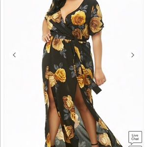 NWOT FOREVER 21 maxi dress